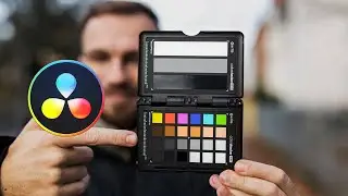 COLORCHECKER PASSPORT in DAVINCI RESOLVE - Perfekte Farben und Kameras matchen.