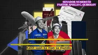OFW RETIREMENT SECURITY ACT IPAPASULONG NI PASTOR APOLLO C. QUIBOLOY #pilipinas #senado