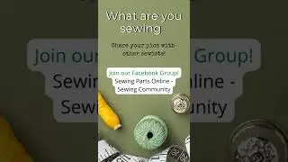 Share what you're sewing with other sewists! #sew #sewing #sewingforbeginners