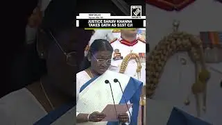President Murmu administers oath to 51st Chief Justice of India, Sanjiv Khanna at Rashtrapati Bhavan