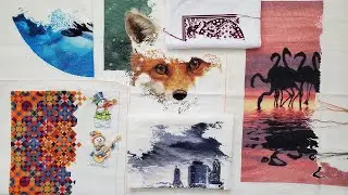 Вышивальный видео-дневник 43/2022. Рестартовала Long Dog. Продвижения по процессам