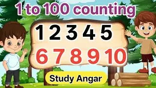 range from 1 to 50 | Counting 1 to 50 | 123 numbers | one two three | learn to counting 1 to 50