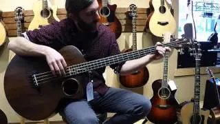 Taylor AB2 Acoustic Bass guitar. Taylor Klein collaboration @ spindrift guitars