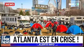 APOCALYPSE of the homeless in RVs in Atlanta! The American CRISIS 2025