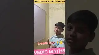 Subtract Fractions Easily in Seconds 😱Fraction Subtraction Trick | Easy Maths #magictable