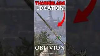 THORNBLADE UNIQUE SWORD LOCATION OBLIVION REMASTERED