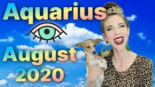 Nice and Concise Aquarius Horoscope for August 2022 - with Julia Mihas Astrology