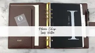 NEW Louis Vuitton GM Agenda Set-Up | Organized with Olivia
