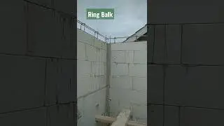RANGKA RING BALK DINDING BATA RINGAN HEBEL #shorts