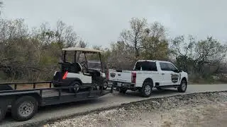 Снежок прибыл... моя гольф-машина Club Car Golf Tempo Cart 2026 года выпуска!!!