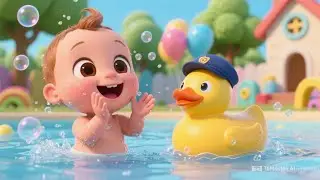 Baby Bath Song 🚿 | Bubbles & Rubber Duck Fun for Toddlers | Kids Bath Time Nursery Rhyme