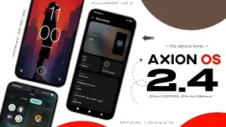 AxionOS v2.4 Android 16 for Poco F6 | The Smoothest ROM Yet! 🔥