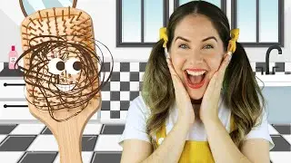 🎶 Brush Away Mr. Knotty! | Fun Hair Brushing Song for Kids 🎀