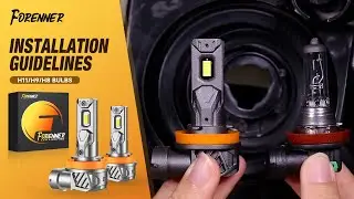 Fahren E20 H11 LED Bulbs Installation &ndash; Easy DIY Headlight Upgrade!