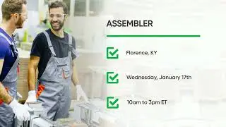 Kelly is hiring Assemblers and Manufacturing Operators in Florence and Cincinnati!