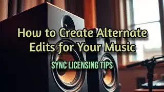 How to Create Alternate Edits for Music Tracks (Cutdowns, Sync Licensing Tips, Music Production)