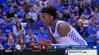 2019-2020 Kentucky vs Miss St  (Game 22)