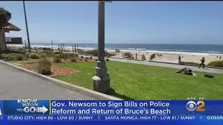 Newsom Signing Bill Paving Way To Return Bruce&rsquo;s Beach Seized From Black Family