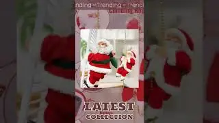 Electric Climbing Santa Toy &ndash; Bring Whimsical Festivity to Your Holiday Decor