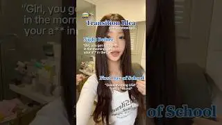 Идея для школьного перехода🏫vc@sny2sxy на tt#shorts #shortvideo #trending #fyp #school #transition