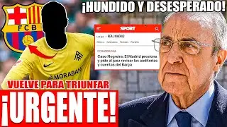🚨URGENTE! EL BARÇA CUMPLE el SUEÑO de ESTE CRACK ¡VUELVE para TRIUNFAR! ¡FLORENTINO PRESIONA al JUEZ