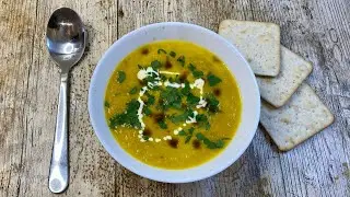 Anti-Inflammatory ginger and turmeric carrot soup for a healthy immune system!