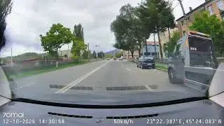 Depasire linie dubla continuă s-au avem trei benzi 