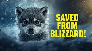 Wolf Pup Rescued From Blizzard | Epic Winter Survival Story