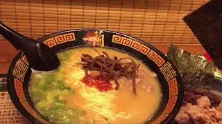 PERFECT Ramen Noodles in Japan :Ichiran no pork Ramen