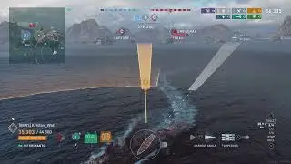 IJN Shimanto, Biggest DD in the game holding an entire flank