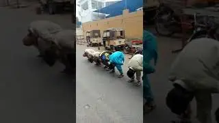 Teens punished on the  streets for breaking lock down