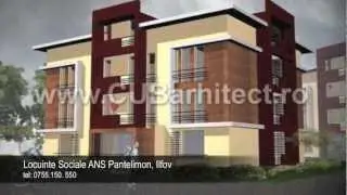 Proiecte blocuri de apartamente | Proiect locuinte sociale ANS Pantelimon