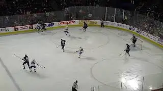 Nate Schnarr of the Laval Rocket scores vs. the Manitoba Moose 1/4/23