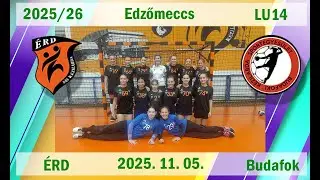 U14 Érd1: EM 2025 Nov, Budafok