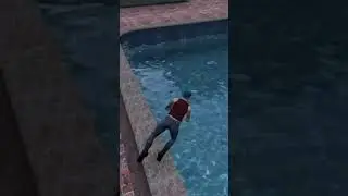 samantha wanted to get a seat near the pool
