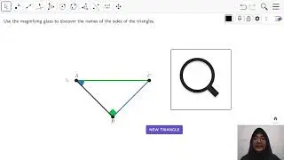 Belajar GeoGebra: Jenis Sisi & Perbandingan Trigonometri pada Segitiga Siku-Siku