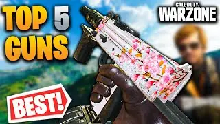 The TOP 5 BEST Weapons in Warzone Right Now! *Season One* (Cold War Warzone)