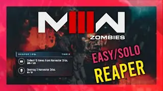 Reaper (Act 2 Tier 2) | MW3 Zombies GUIDE | Quick/Solo | MWZ Mission Tutorial