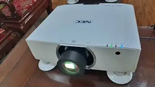 Siêu phẩm máy chiếu Nec PA-653U, sáng 6.500 ansilumens, 1920x1200, lên đến 4k, 3 LCD, đèn mới 1h.