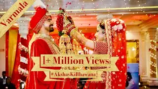 BEST VARMALA EVER | RAM RAM JAI RAJA RAM | WEDDING GOALS | AKSHAYKIBHAWANA | VISH N WED