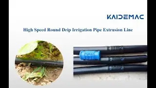 High Speed 100m/min Round Drip Irrigation Pipe Extrusion Line (Whastapp 0086-13705369780)