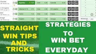 THESE TWO NEW STRATEGIES WILL HELP YOU WIN BET EVERYDAY || BETTING TIPS AND TRICKS