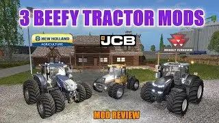 Farming Simulator 17 -3 Beefy Tractor Mods 