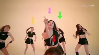 &lsquo;SHEESH&rsquo; 4 members dance, FOUR LIAR