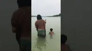#shada #swimming at #gorai #river #bangladesh