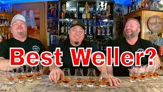 Best Weller Bourbon? Blind Ranking 107, 12yr, Full Proof & Reserve. #buffalotrace #whiskeytube