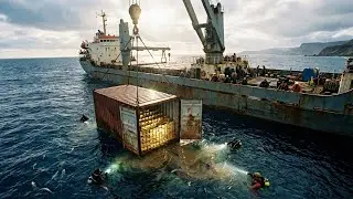 Divers Strike Gold! Lost Container Full of Treasure Found in Deep Sea 😱💰