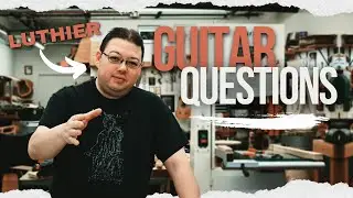 The Best Book to Build a Guitar | Guitar Q&A w/Professional Luthier