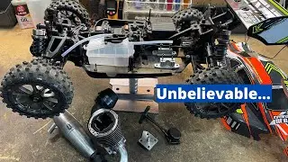 PULLING the Engine of my Kyosho Inferno Neo 3.0 on the FIRST DAY...