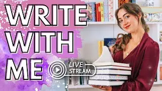 Write With Me LIVESTREAM ✍️✨ super chill writing session